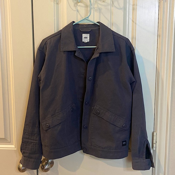EUC 100% Cotton Vans Jacket - Picture 1 of 5